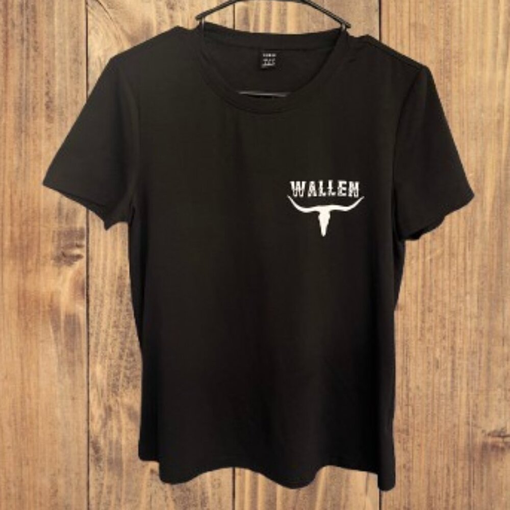 Morgan Wallen Black T-Shirt Size Small